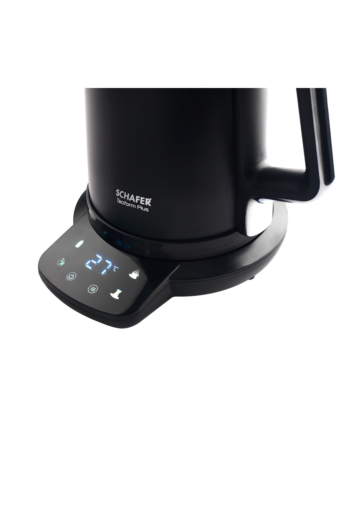 Schafer Teaform Plus Digital Stainless Steel Tea Maker - Black - MALLTURK