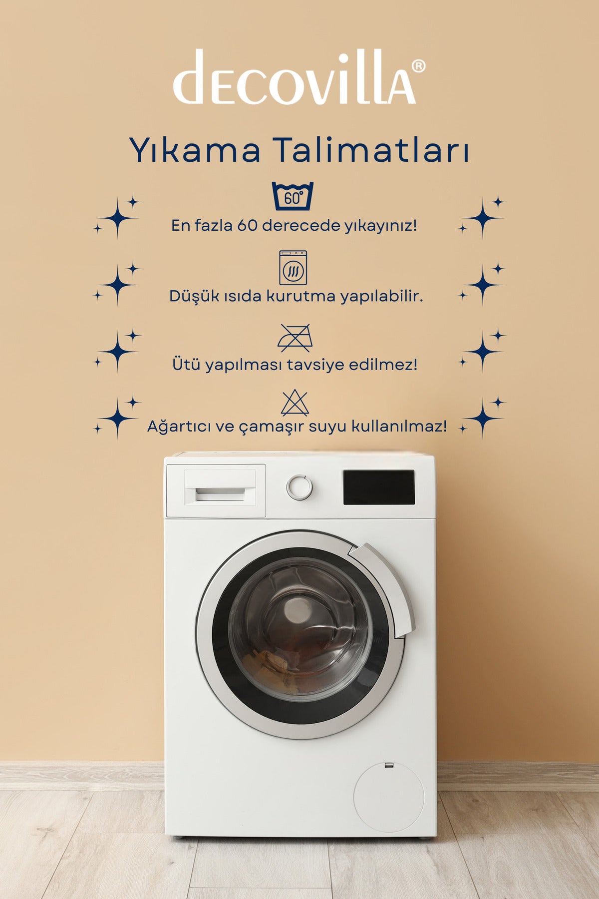 Decovilla Waterproof Cotton Fitted Baby & Kids Mattress Protector - MALLTURK