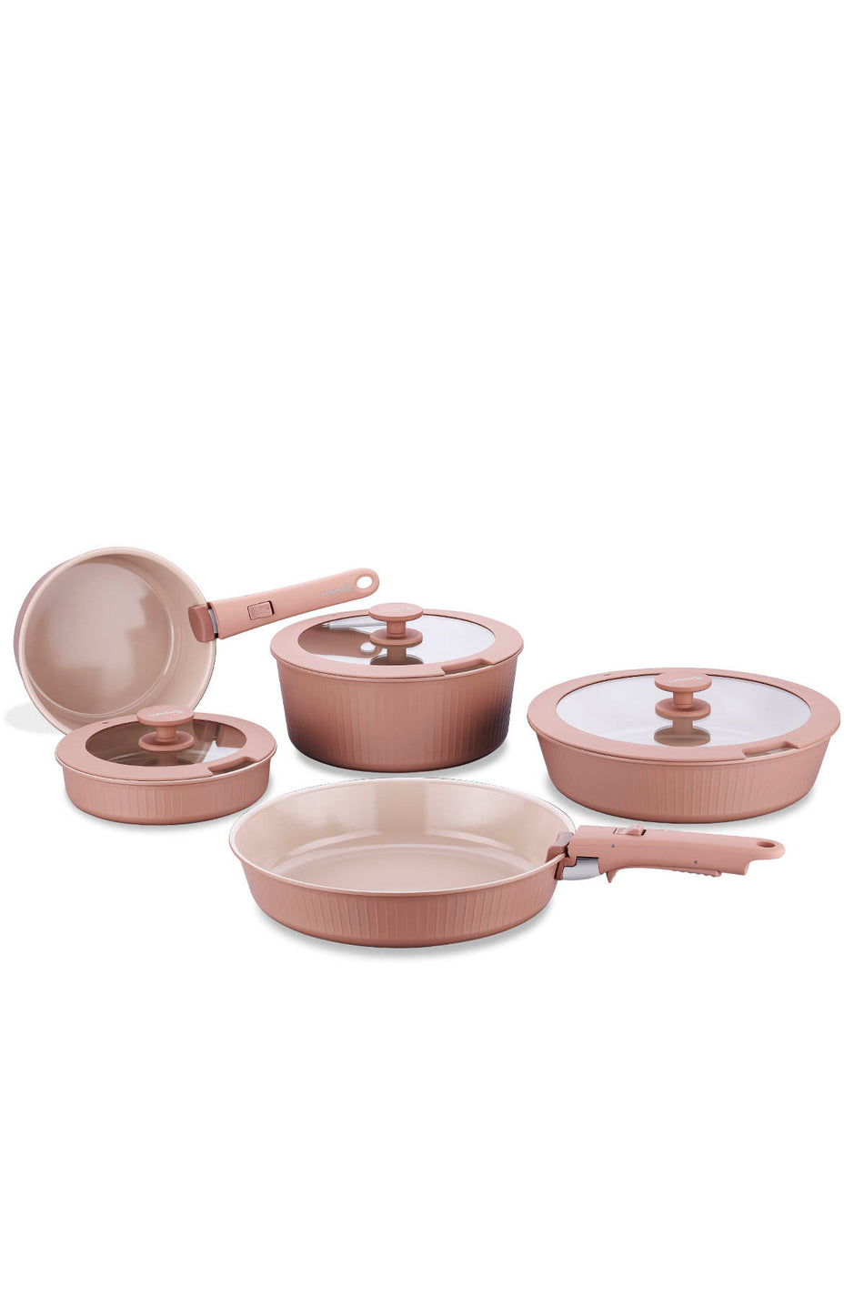 KORKMAZ Nova Pratika 10 Piece Cookware Set