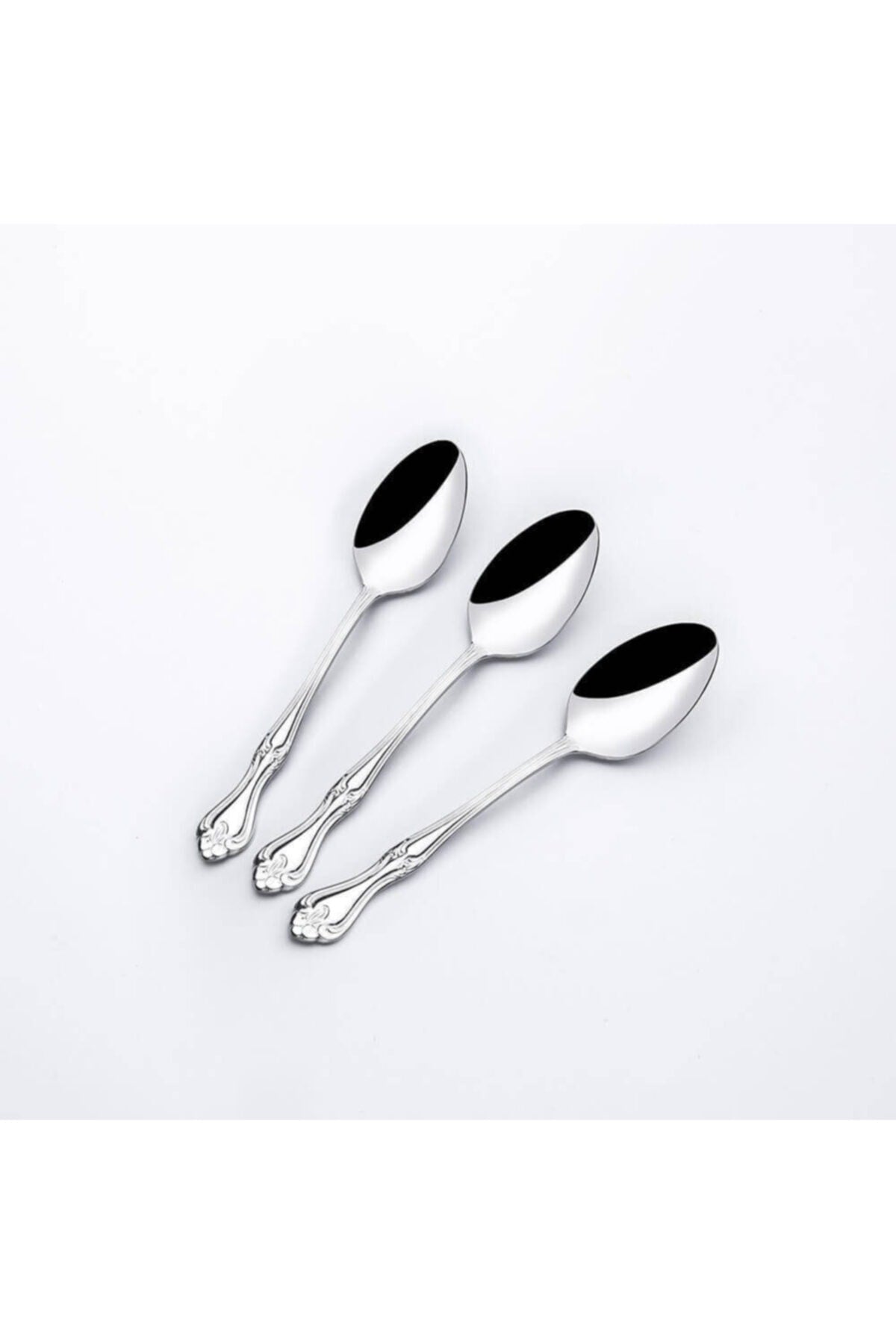 Nehir lalezar Plain 6 Pack cay Spoon Set - MALLTURK