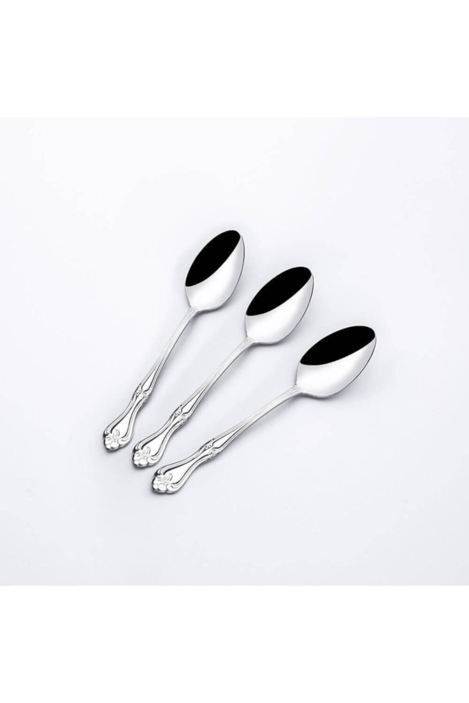 Nehir lalezar Plain 6 Pack cay Spoon Set - MALLTURK