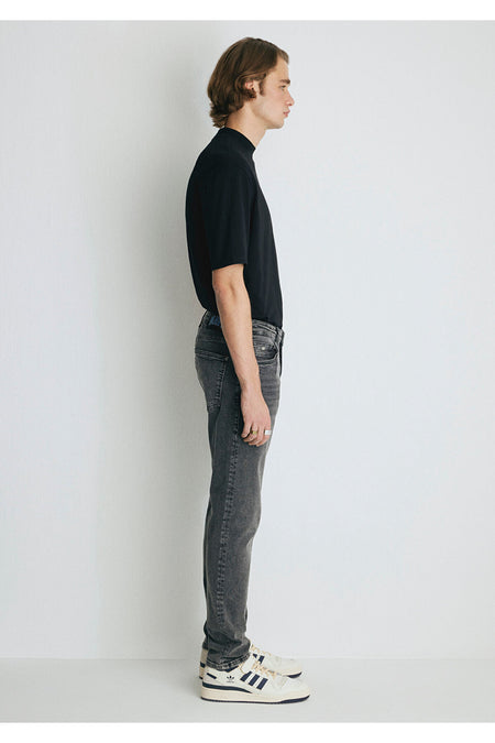 Mavi Milan College Shaded Dark Grey Jeans 0081085201 - MALLTURK