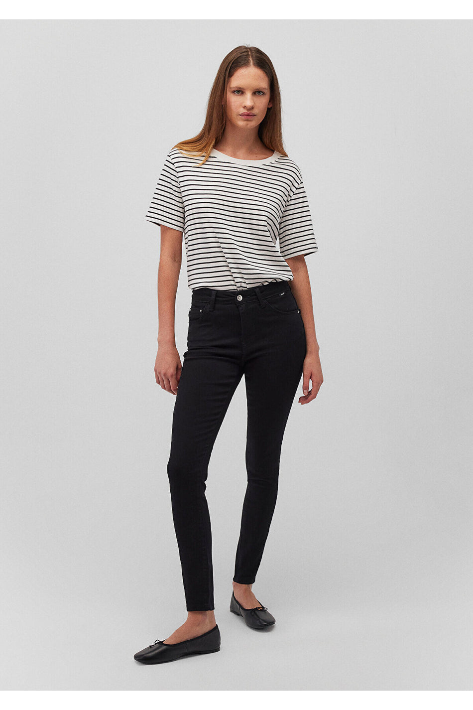 Mavi Tess Everyday Black Jeans 100328-35252 - MALLTURK