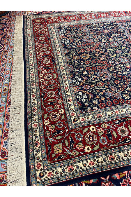 RD RAMAZAN DAG Hand Rug Art Hand-Woven Hereke Rug Seven Mountains Flower Size 240x165.. - MALLTURK