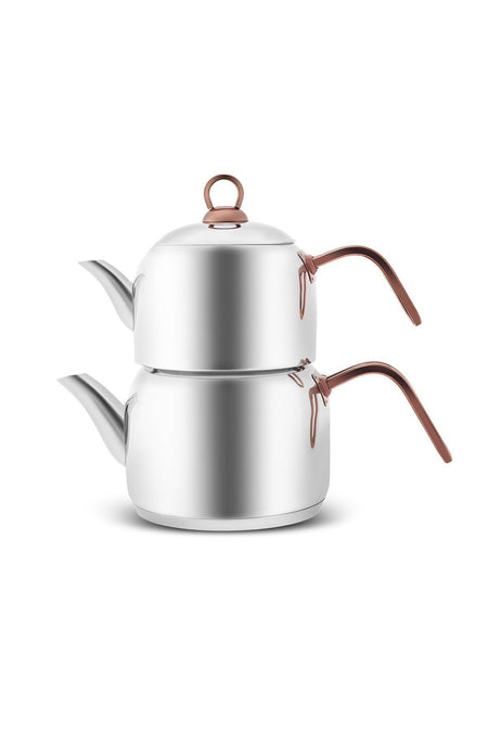 Karaca Manes induction Base Midi Teapot Set Rose - MALLTURK