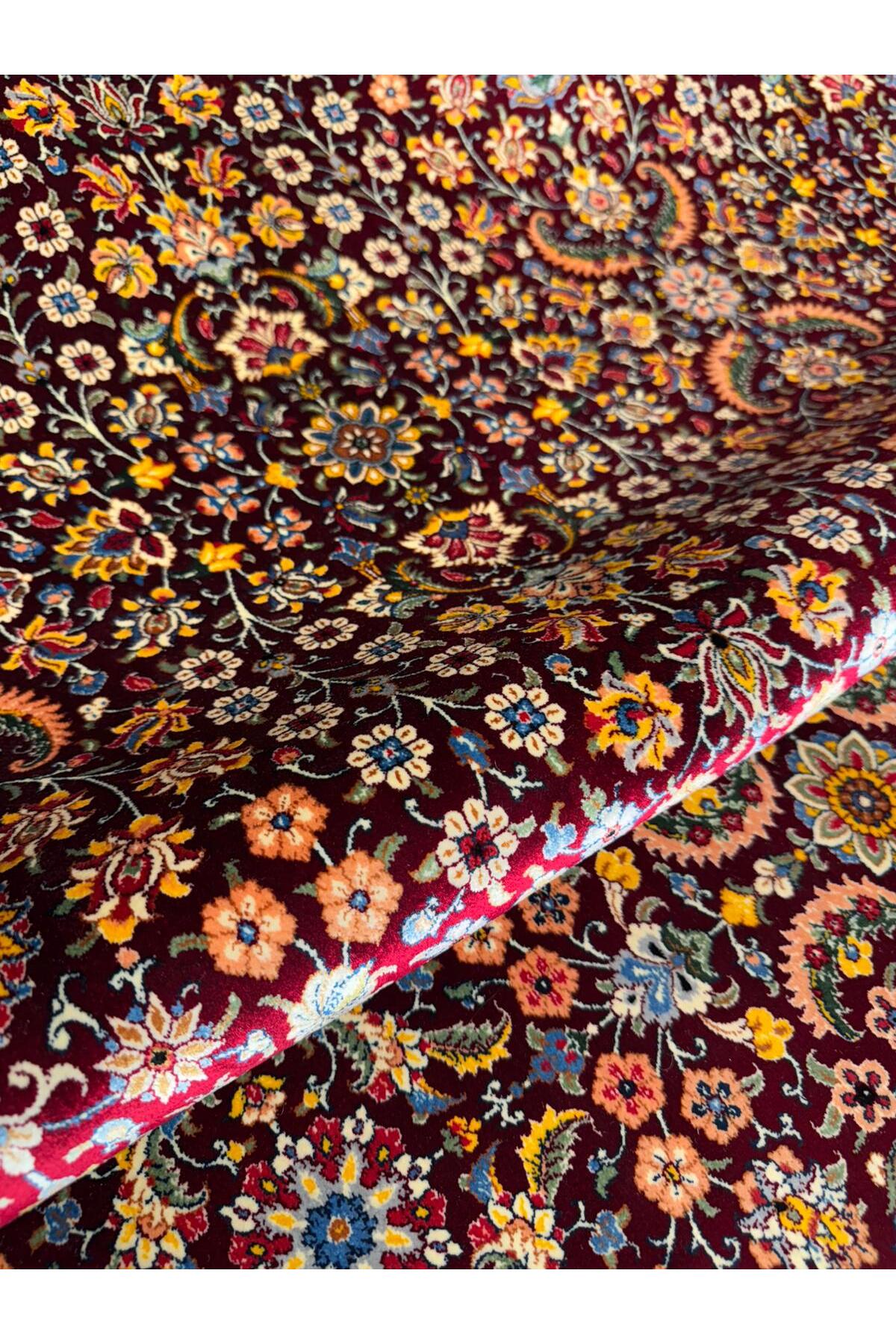 Rustikev Iranian Silk Hereke Rug - MALLTURK