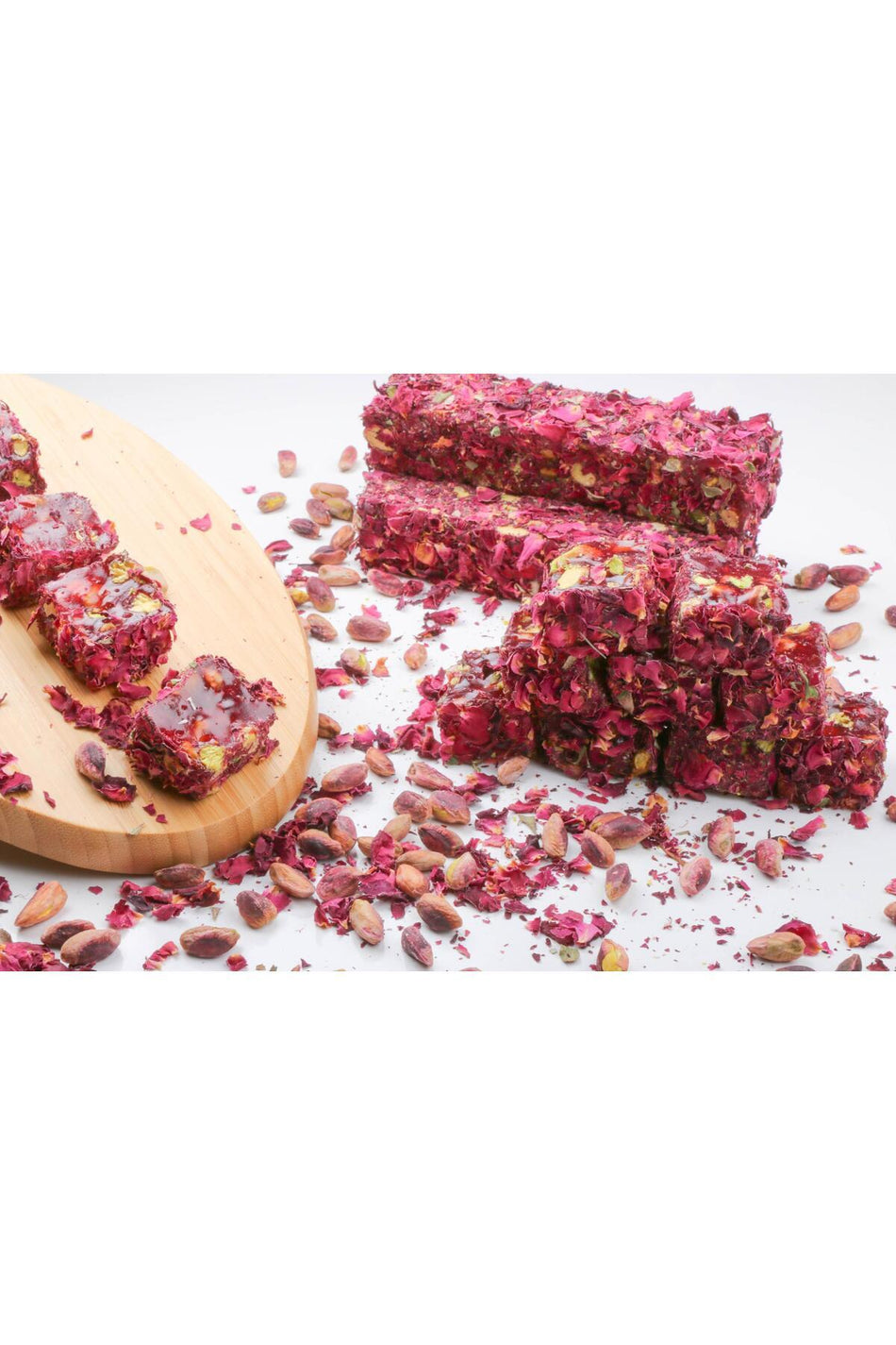 HALUK aydin kuruyemis Pomegranate Flavored Rose Petal Turkish Delight 820 g