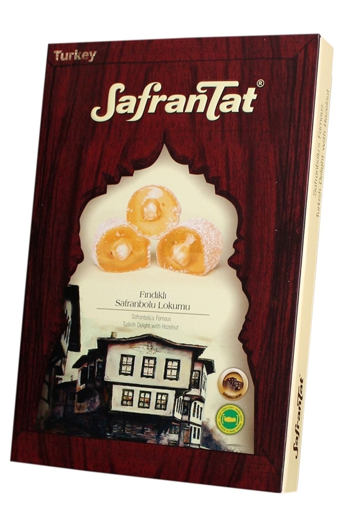 SAFRANTAT 500 g Hazelnut Coconut Turkish Delight - MALLTURK