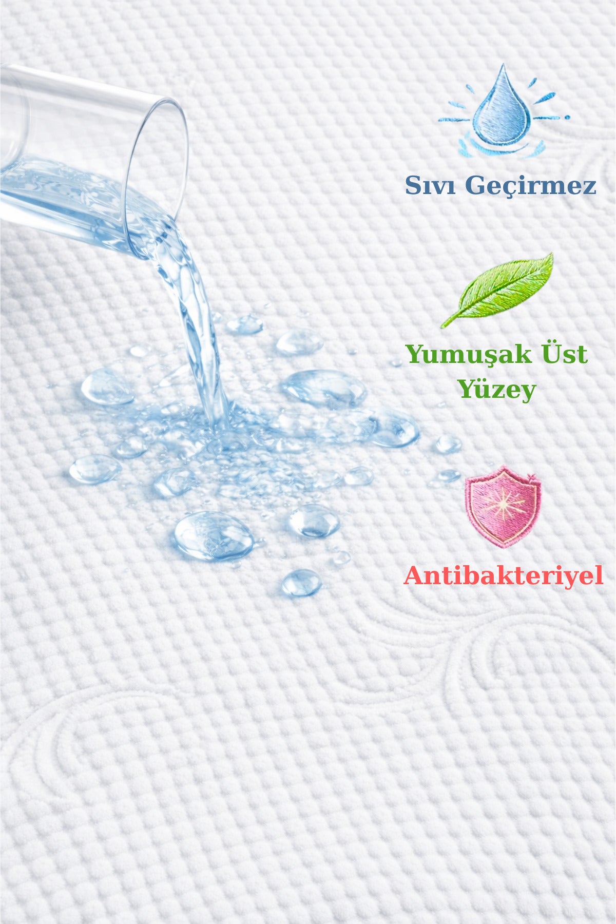 Formeya Premium Waterproof Bamboo Fitted Mattress Protector - MALLTURK