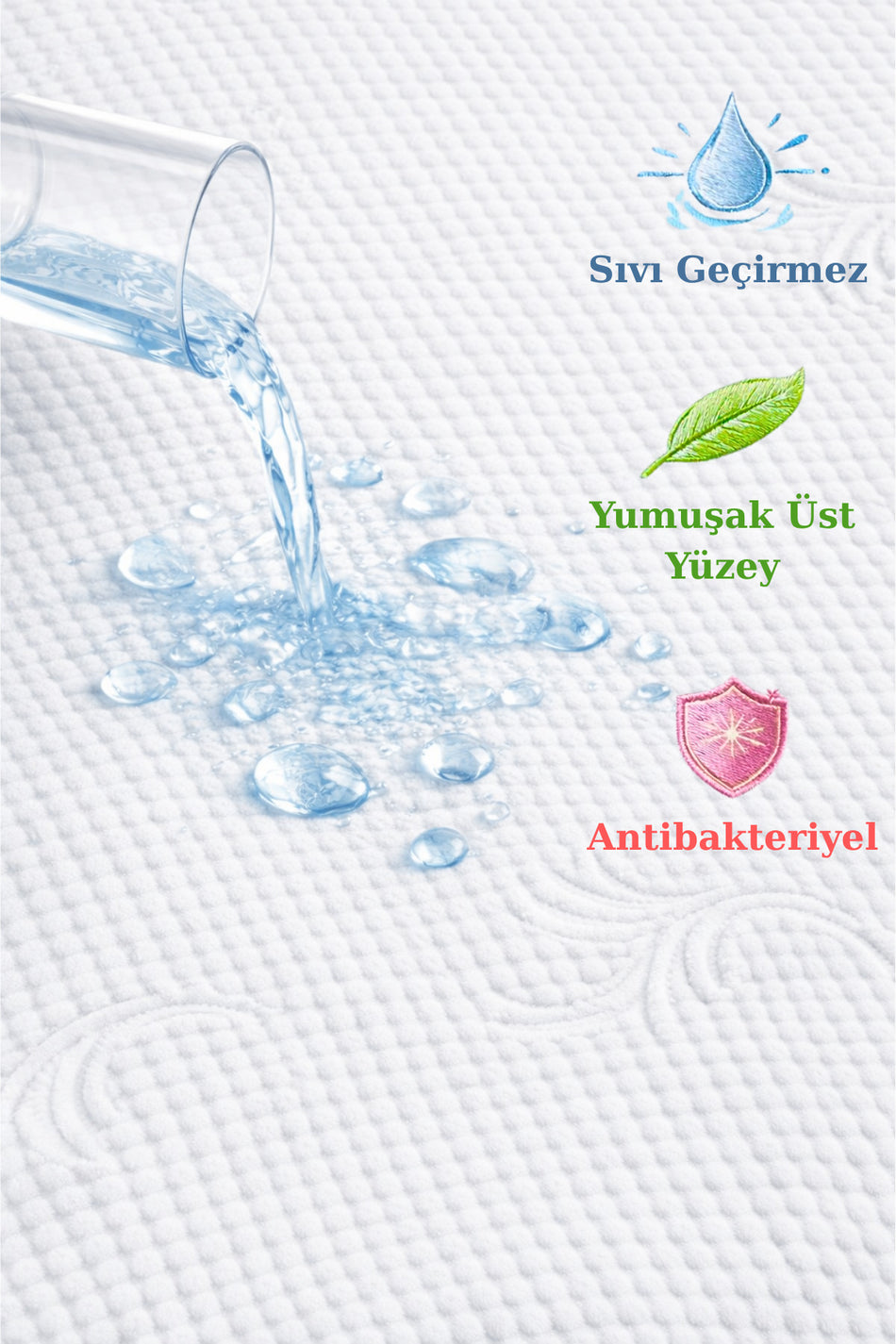 Formeya Premium Waterproof Bamboo Fitted Mattress Protector - MALLTURK