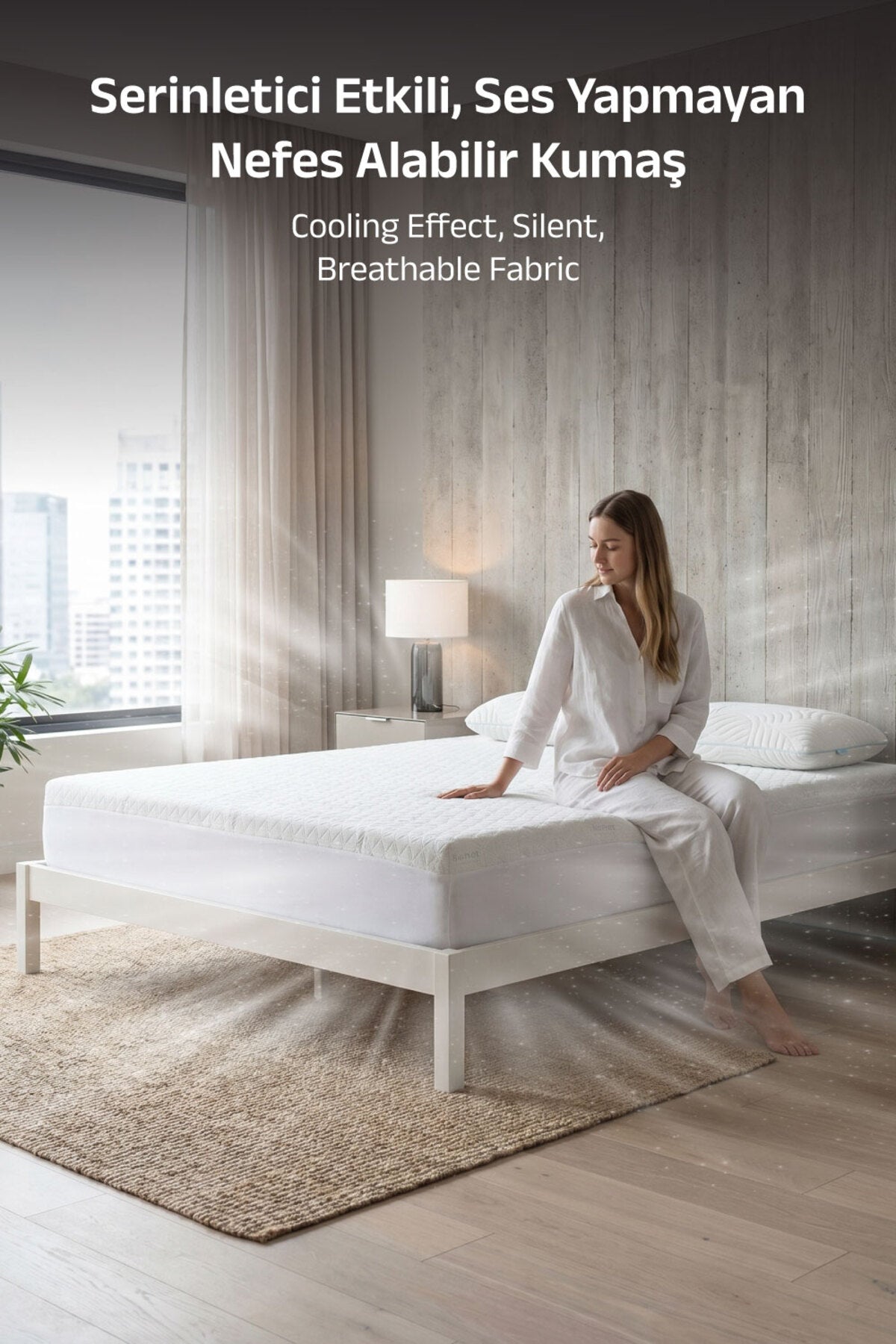 VISCOTEX Cool Premium Waterproof Fitted Mattress Protector - MALLTURK