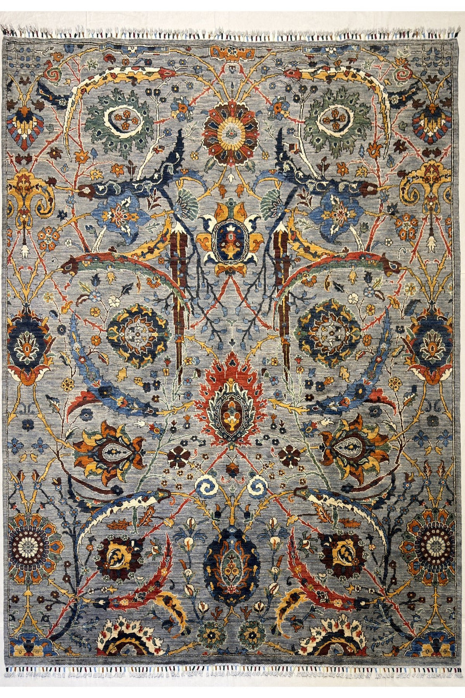 Afghan Handwoven Carpet, New Model, 100% Wool, Natural Dyes, Handcrafted Work - MALLTURK
