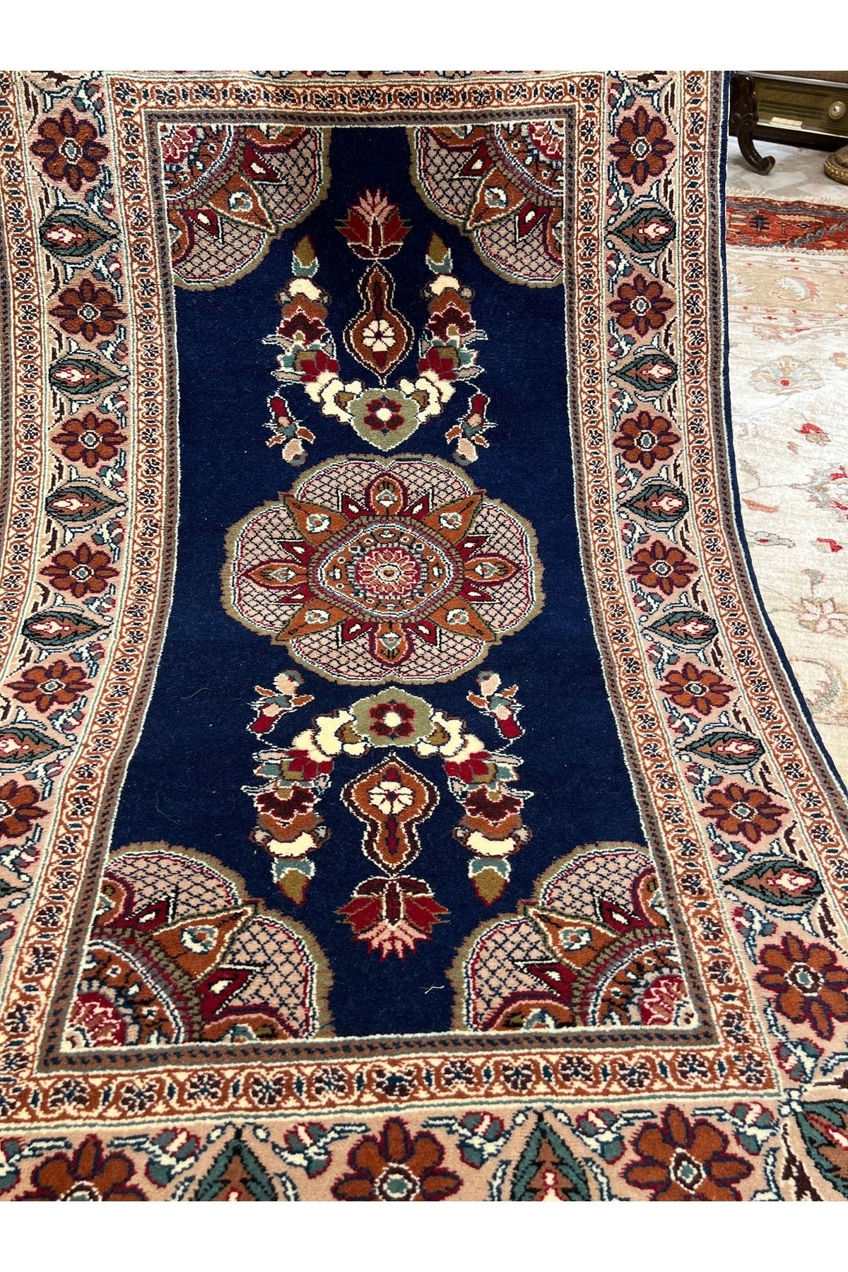 RD RAMAZAN DAG Hand Rug Art Hand-Woven Kayseri hacilar Weave Premium Quality Cotton Base Wool Weave Natural Dye Size 150x90 - MALLTURK