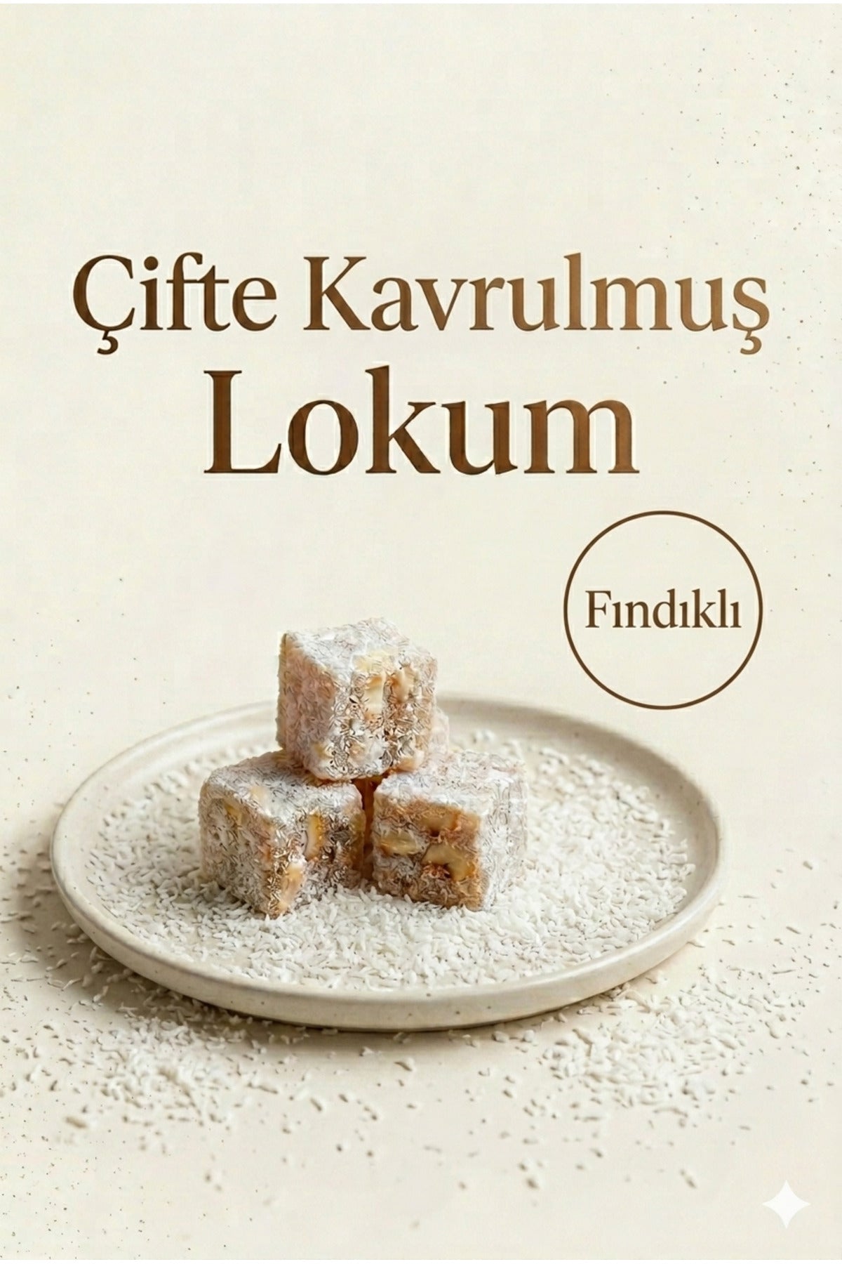 Sener Glucose Free Turkish Delight 350 g Hazelnut Double Roasted Turkish Delight pvc - MALLTURK