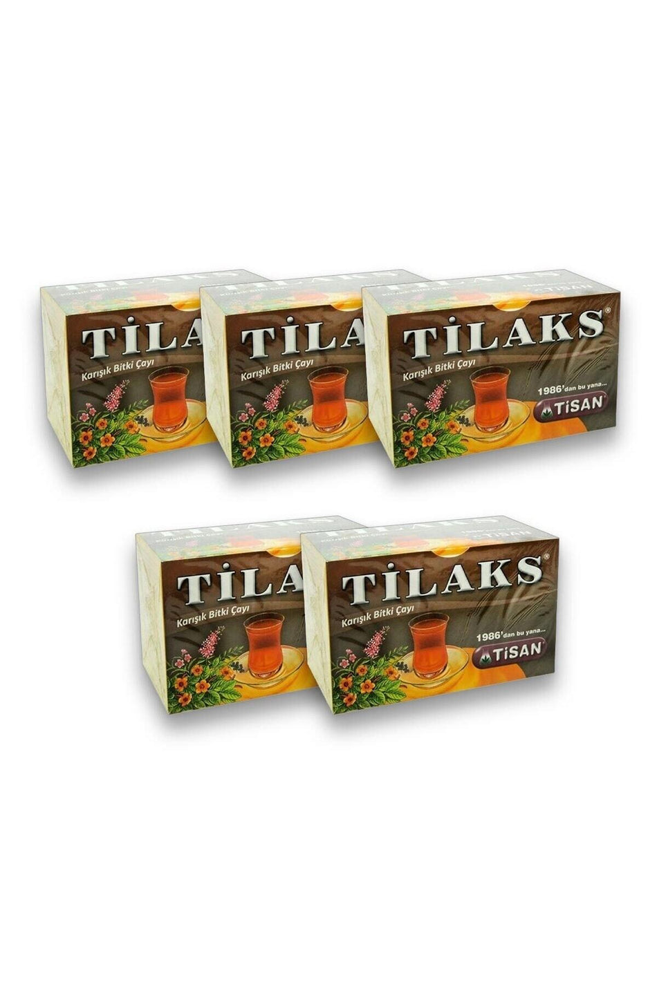 Tisan Tilaks Karışık Bitki Çayı (20 Filtre Poşet) x 5 Paket