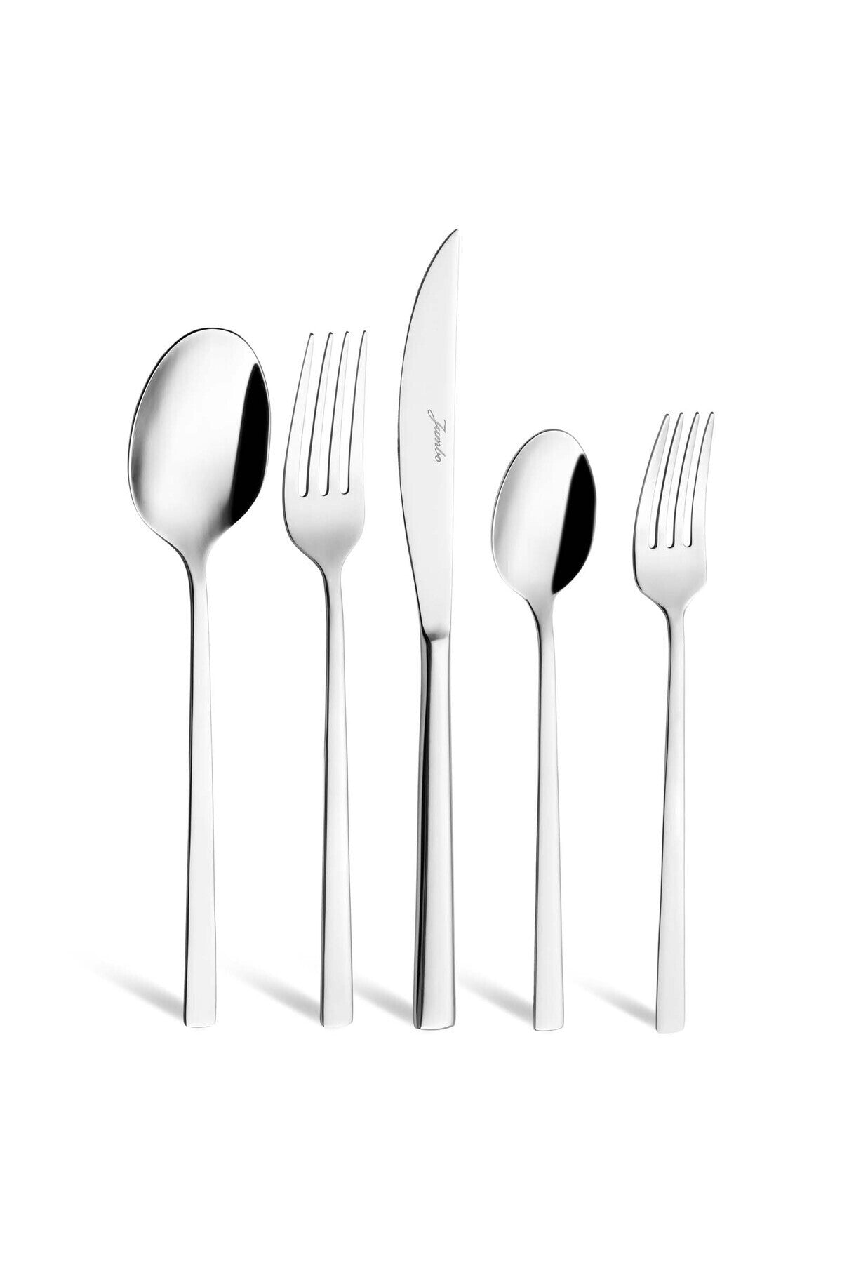 Jumbo 2403 60 Piece 12 Place Setting Flatware Set - MALLTURK