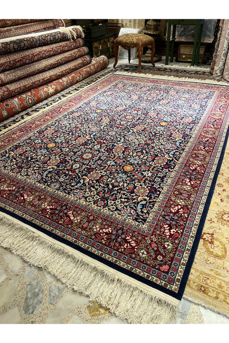 RD RAMAZAN DAG Hand Rug Art Hand-Woven Hereke Rug Imzalidir Lalezar Design Size 300x200 - MALLTURK