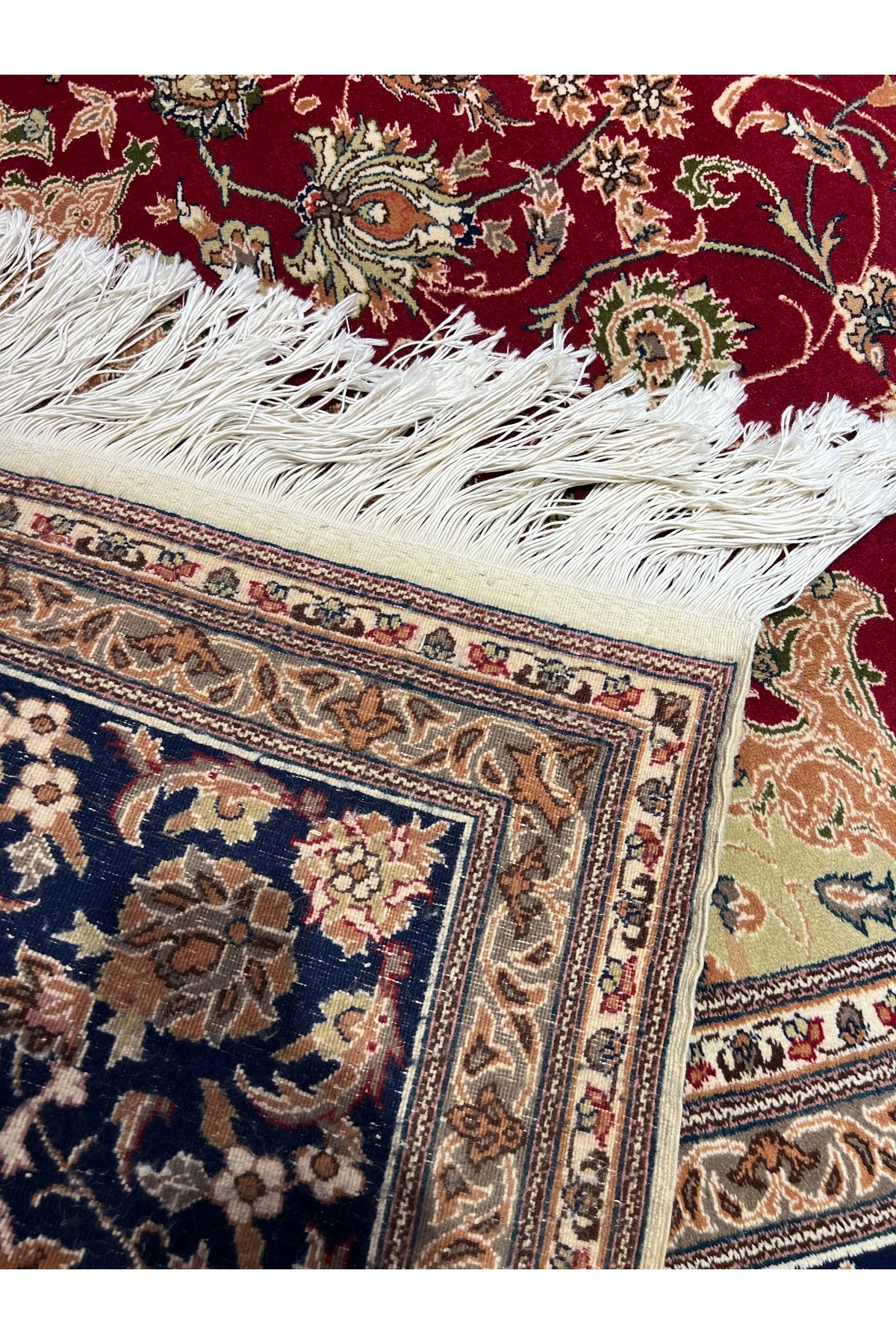RD RAMAZAN DAG Hand Rug Art Hand-Woven Kayseri Kocer Weave Collector Piece Size 370x260 - MALLTURK
