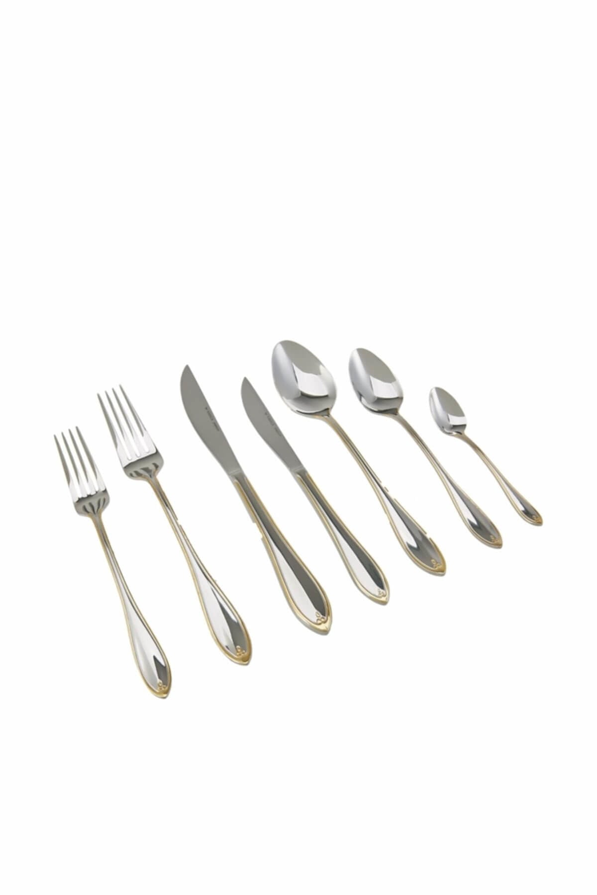 Karaca french rose gold 84 Piece sandikli catak Spoon Knife Set