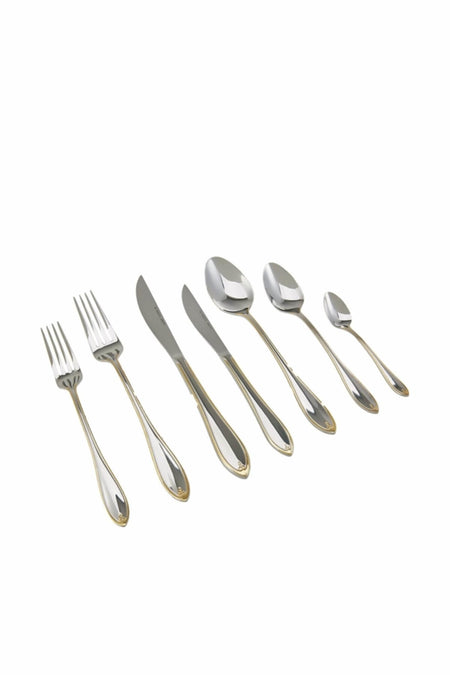 Karaca french rose gold 84 Piece sandikli catak Spoon Knife Set