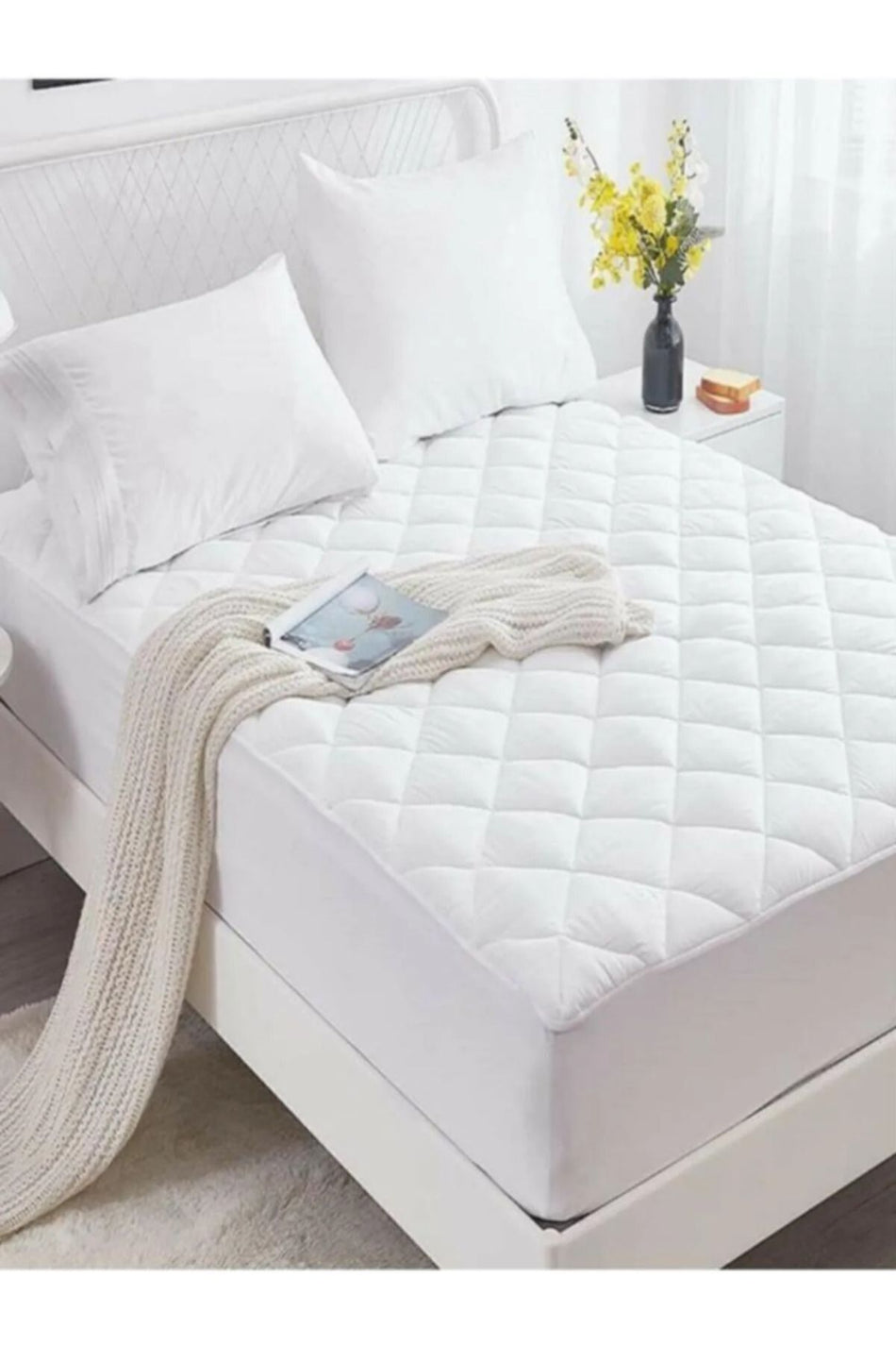 Tac Kristal Waterproof Quilted Mattress Protector - MALLTURK