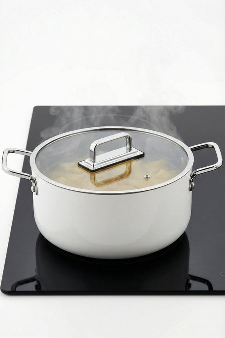 Tac Sera Feel Ceramic Nonstick Stock Pot and - MALLTURK