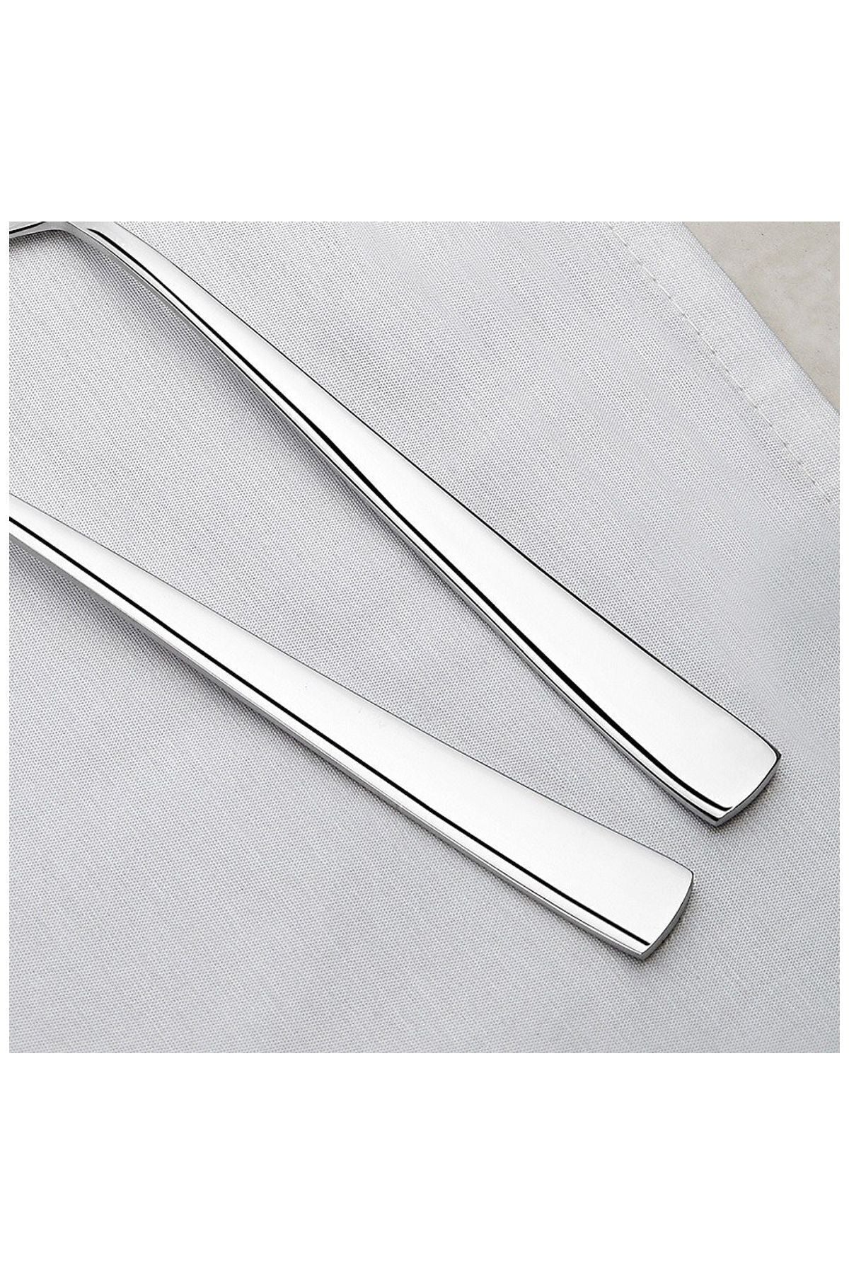 Nehir deniz 30 Piece Fork Spoon Set bicaksiz - MALLTURK