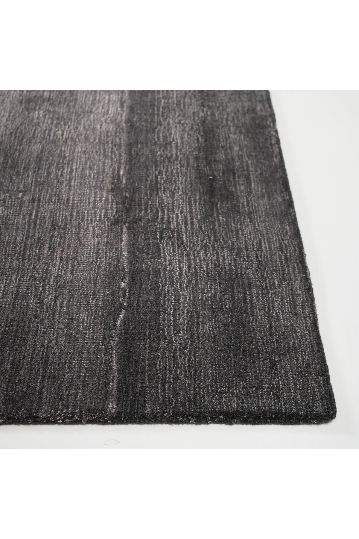 Halicizade Focus Serisi Sade Pattern Hand-Woven Rug-focus Grey