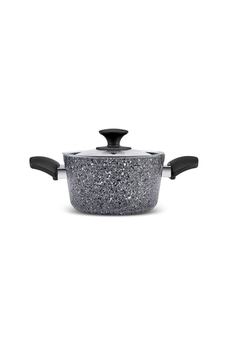 Karaca Biogranit Grey Rock 7 Piece Cookware Set - MALLTURK