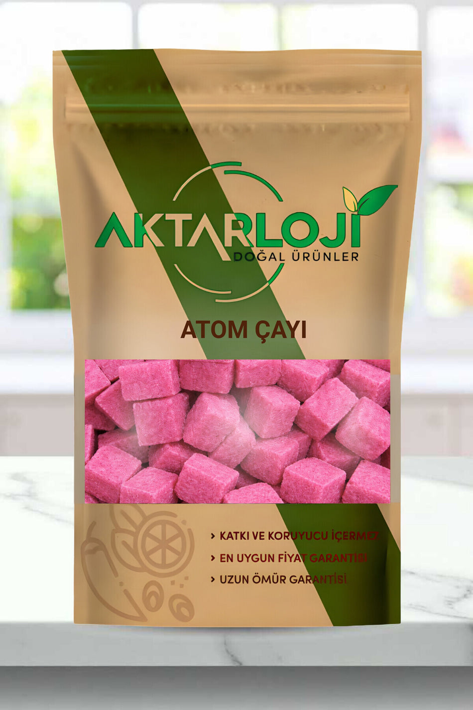 Aktarloji 200g Cinnamon Atom Tea / Ready-to-Use Winter Tea in Cube Form