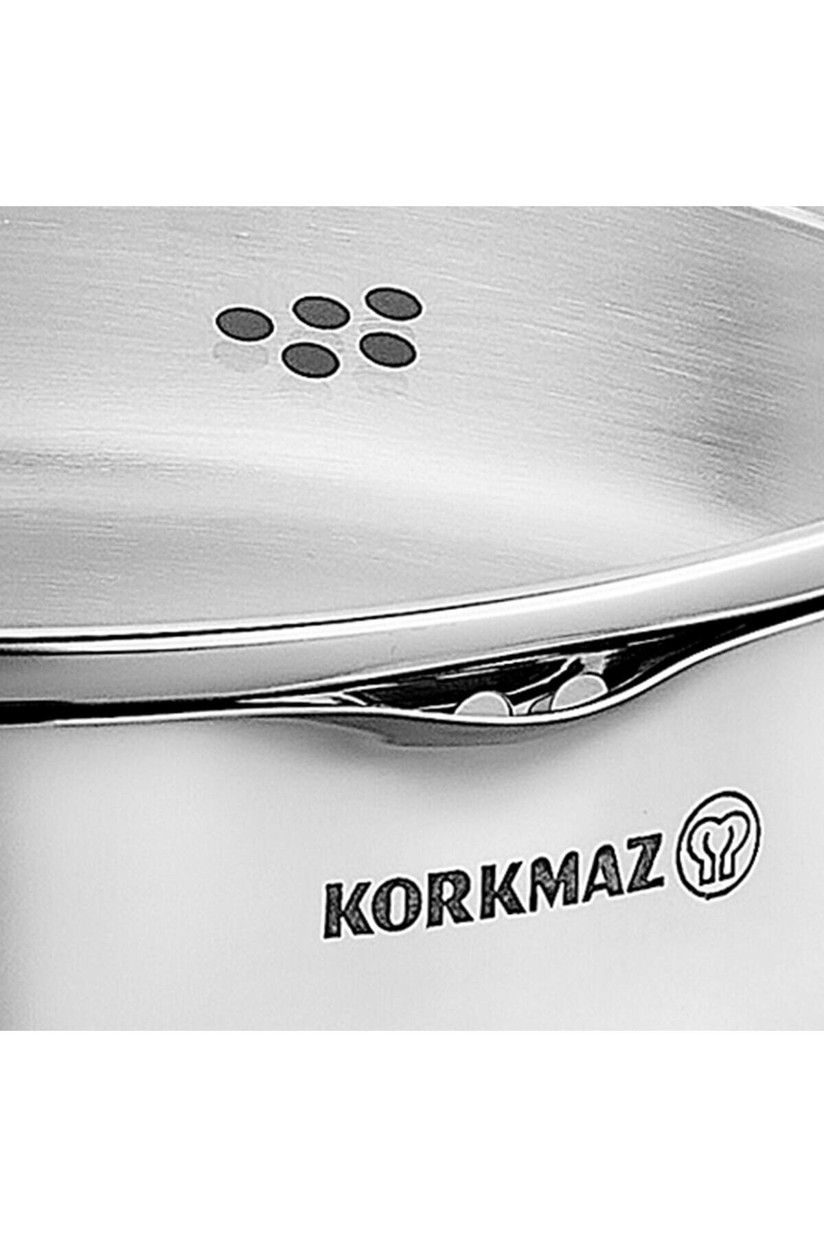 KORKMAZ Aqua 8 Piece Cookware Set