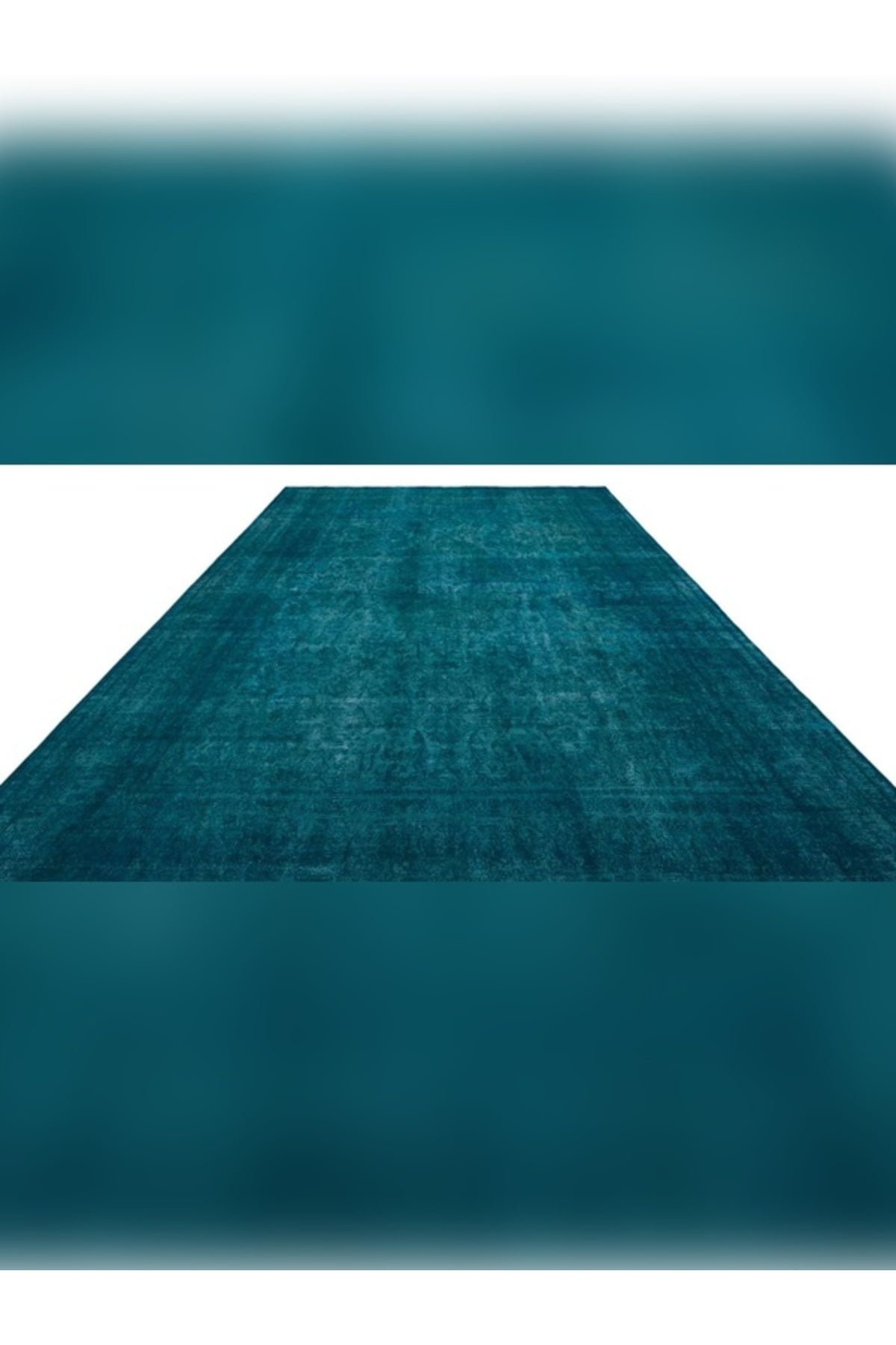 Apex Rug Distressed Vintage Rug XLarge Hand-Woven Natural Turquoise 29800 300 x 372 cm - MALLTURK