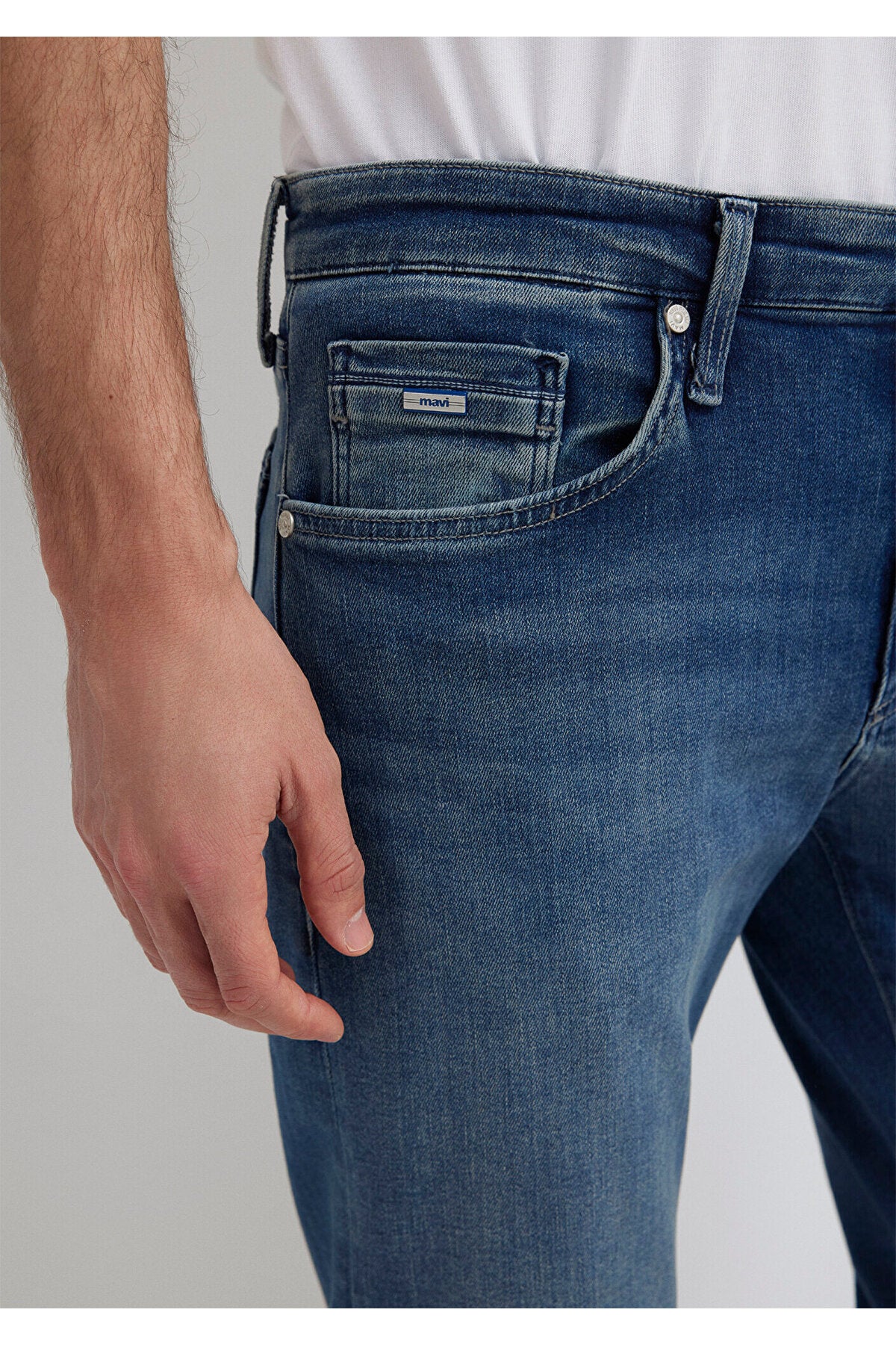 Marcus Premium Mavi Vintage Dark Jeans 00351A1727 - MALLTURK