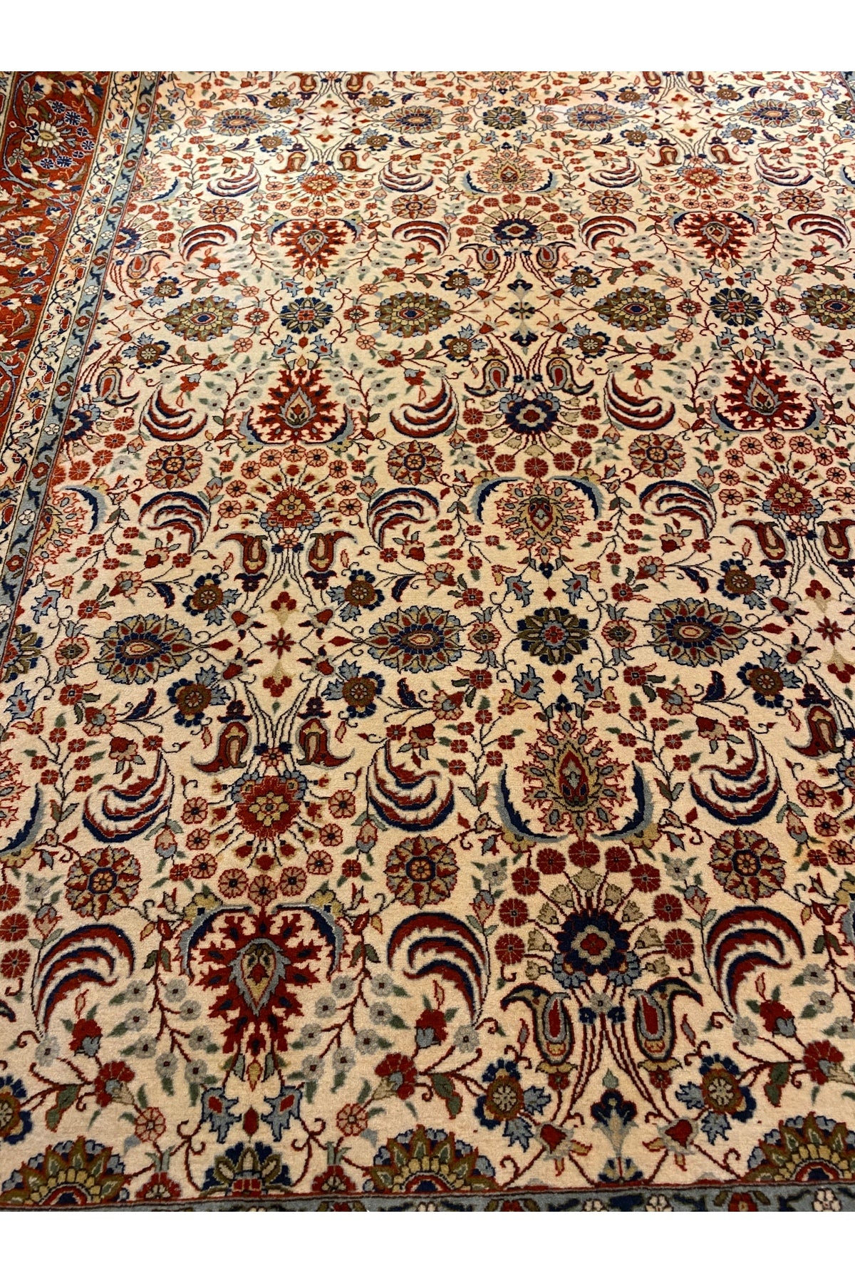 RD RAMAZAN DAG Hand Rug Art Hand-Woven Sumerbank Hereke Rug Cotton Base Wool Weave olup Natural Dye - MALLTURK