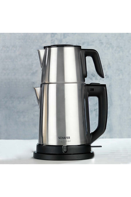 Schafer Optimal Electric Stainless Steel Tea Maker - inox - MALLTURK
