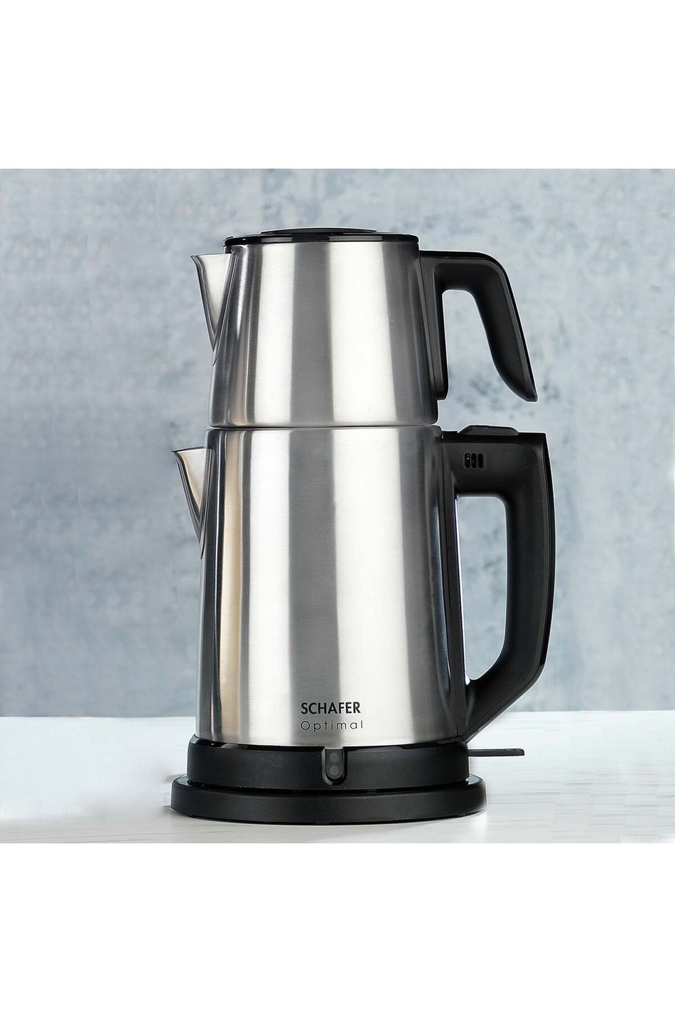 Schafer Optimal Electric Stainless Steel Tea Maker - inox - MALLTURK