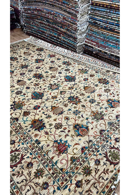 Turkmen Rug Hand-Woven Afghan Rug - MALLTURK