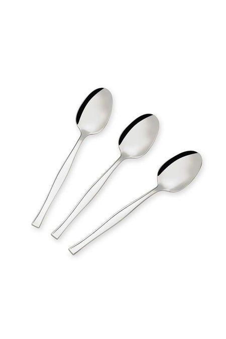 Nehir zarif Plain Model Dessert Spoon 12 Pack - MALLTURK