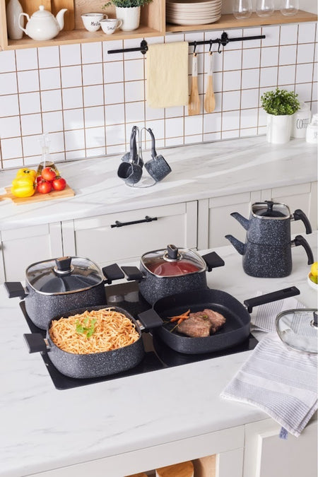 Karaca Biogranit Sando 14 Piece Cookware Set - MALLTURK