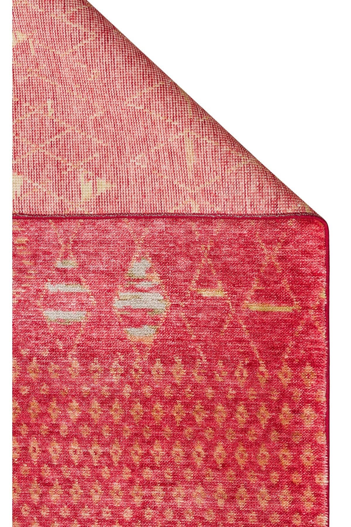 Eko Hali Zara ZR 15 Red Autumn is a special loom rug shaped by the intensive handiwork of women from Usak. - MALLTURK