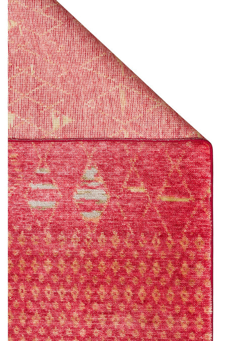 Eko Hali Zara ZR 15 Red Autumn is a special loom rug shaped by the intensive handiwork of women from Usak. - MALLTURK