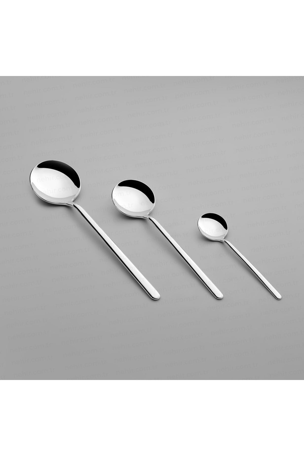 Nehir sofia Plain 6 Place Setting 30 Piece Boxed Fork Spoon Set - MALLTURK