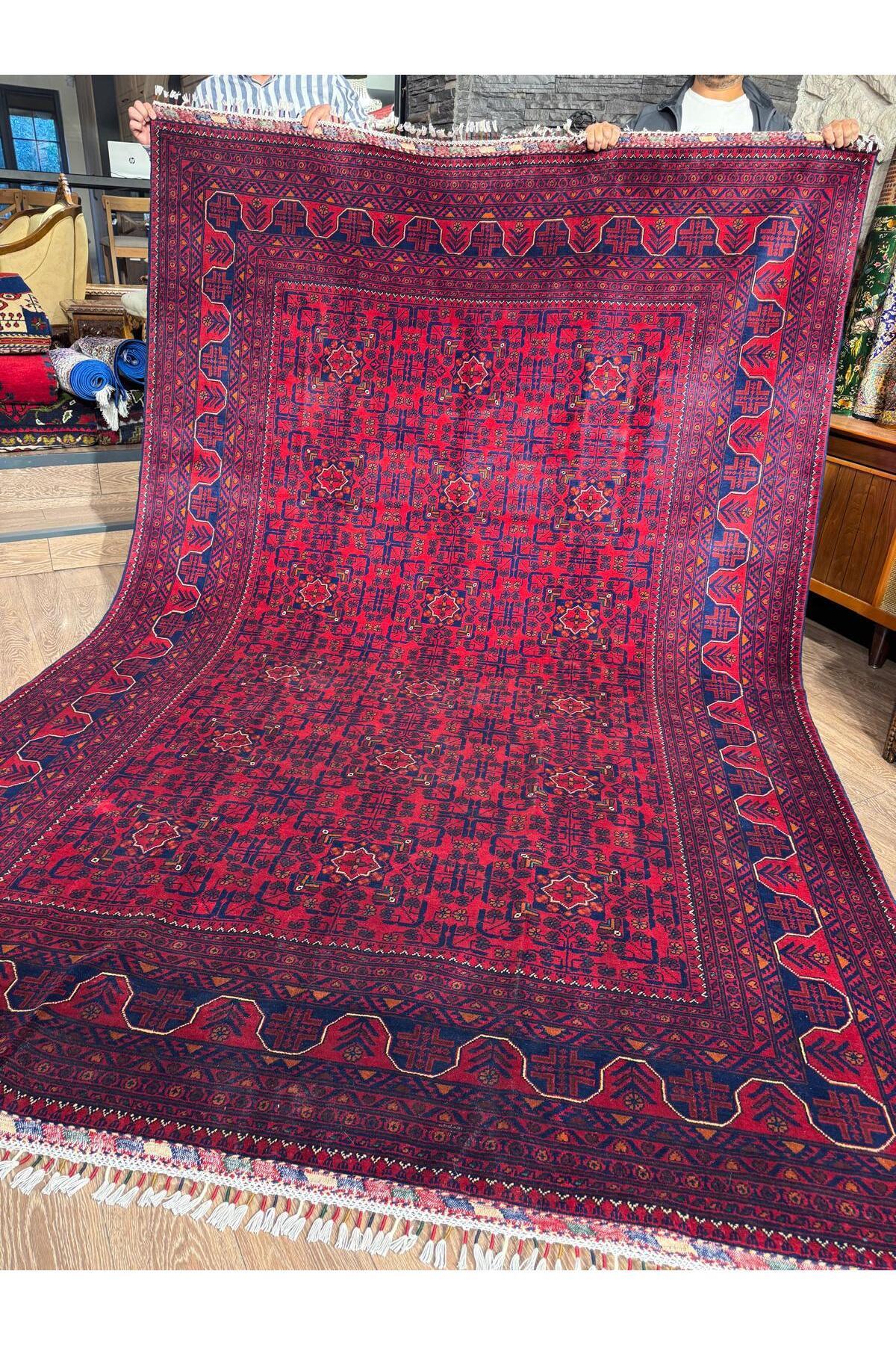 Rustikev AFGAN BILICIK Rug 202X313CM Wool Hand-Woven Base Rug - MALLTURK