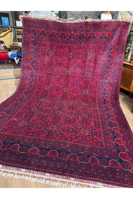 Rustikev AFGAN BILICIK Rug 202X313CM Wool Hand-Woven Base Rug - MALLTURK