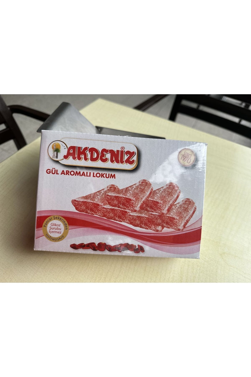 Akdeniz Triangle Rose Turkish Delight