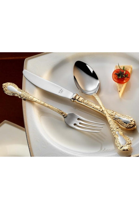 Aryildiz ciragan prestige altin sandikli 89 Piece Fork Knife tk - MALLTURK