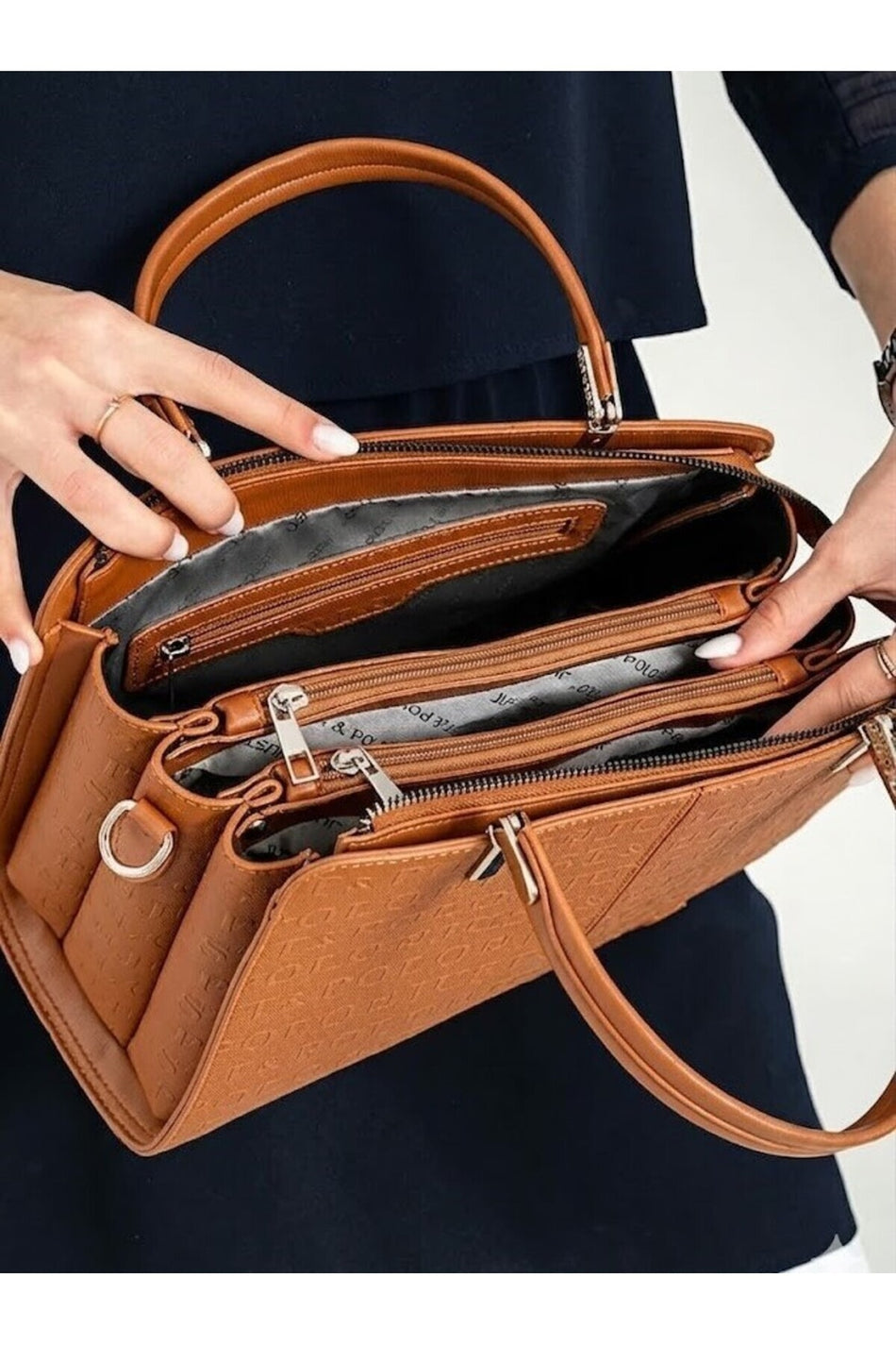 Just Polo Women's Hand and Shoulder Bag SIZE: 22X29 CM