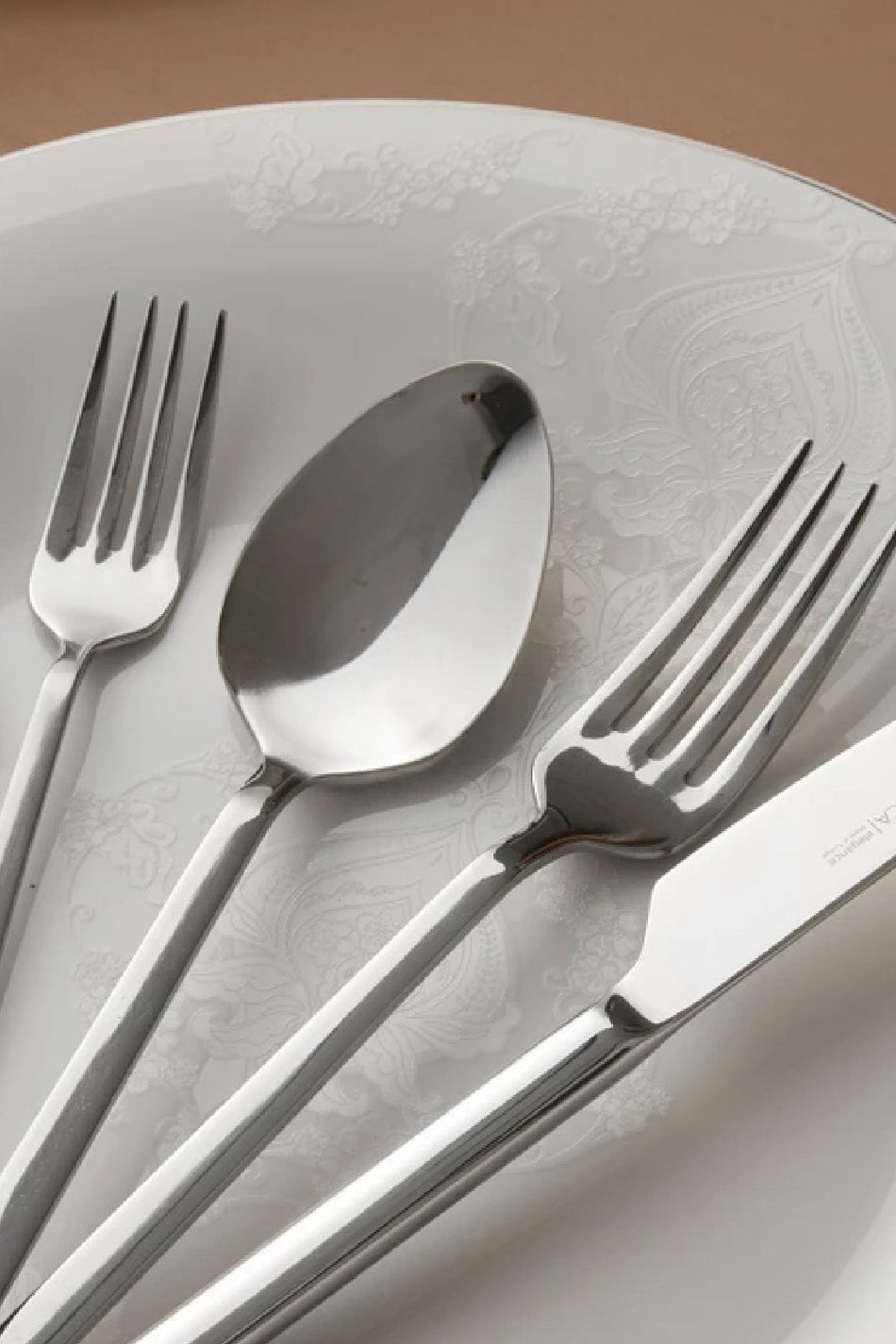 Karaca heron 60 Piece 12 Place Setting Flatware Set - MALLTURK