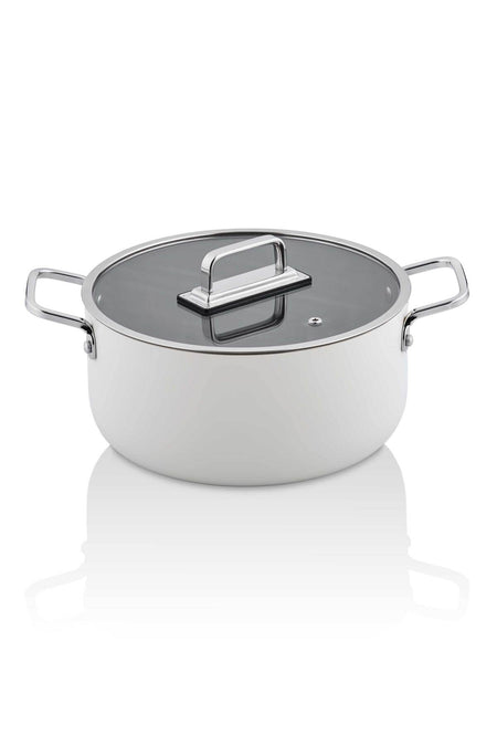 Tac Sera Feel Ceramic Nonstick Stock Pot and - MALLTURK