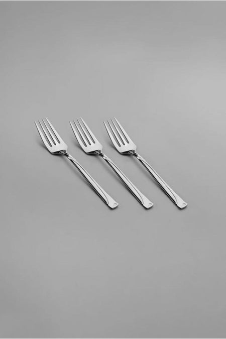 Nehir fiesta Plain 12 Piece yemek Fork Set - MALLTURK